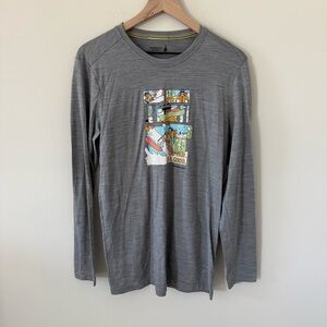 Smartwool merino sport 150 “Go Far Feel Good” Long sleeve